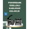 Yüksek Ses Kaliteli Kablosuz Bluetooth Kulaklık Suya Dayanıklı