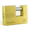 Eco Lounge Yuma Kayar Milli Pirinç Asma Kilit 79 mm - Yeni Tip