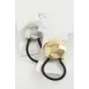 Yuvarlak Metal Lastikli Toka 1 Adet