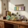Yuvarlak Metal Renkli Çalar Saat
