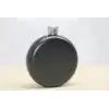Yuvarlak Tekli Matara 5 Oz Siyah