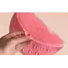 Yuvarlak Vantuzlu Banyo Sırt Kese Matı 26 cm