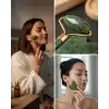 Yüz Masaj Aleti Roller ve Gua Sha 2li Set