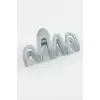 Zikzak Renkli Mandal Toka 10cm