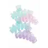 Zikzak Renkli Mandal Toka 11 cm
