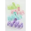 Zikzak Renkli Mandal Toka 12 cm