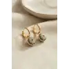 Zirkon Taşlı Nazar Model Kadın Küpe