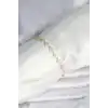Zirkon Taşlı Pirinç Yonca Model Bileklik