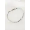 Zirkon Taşlı Suyolu Bileklik 4 mm