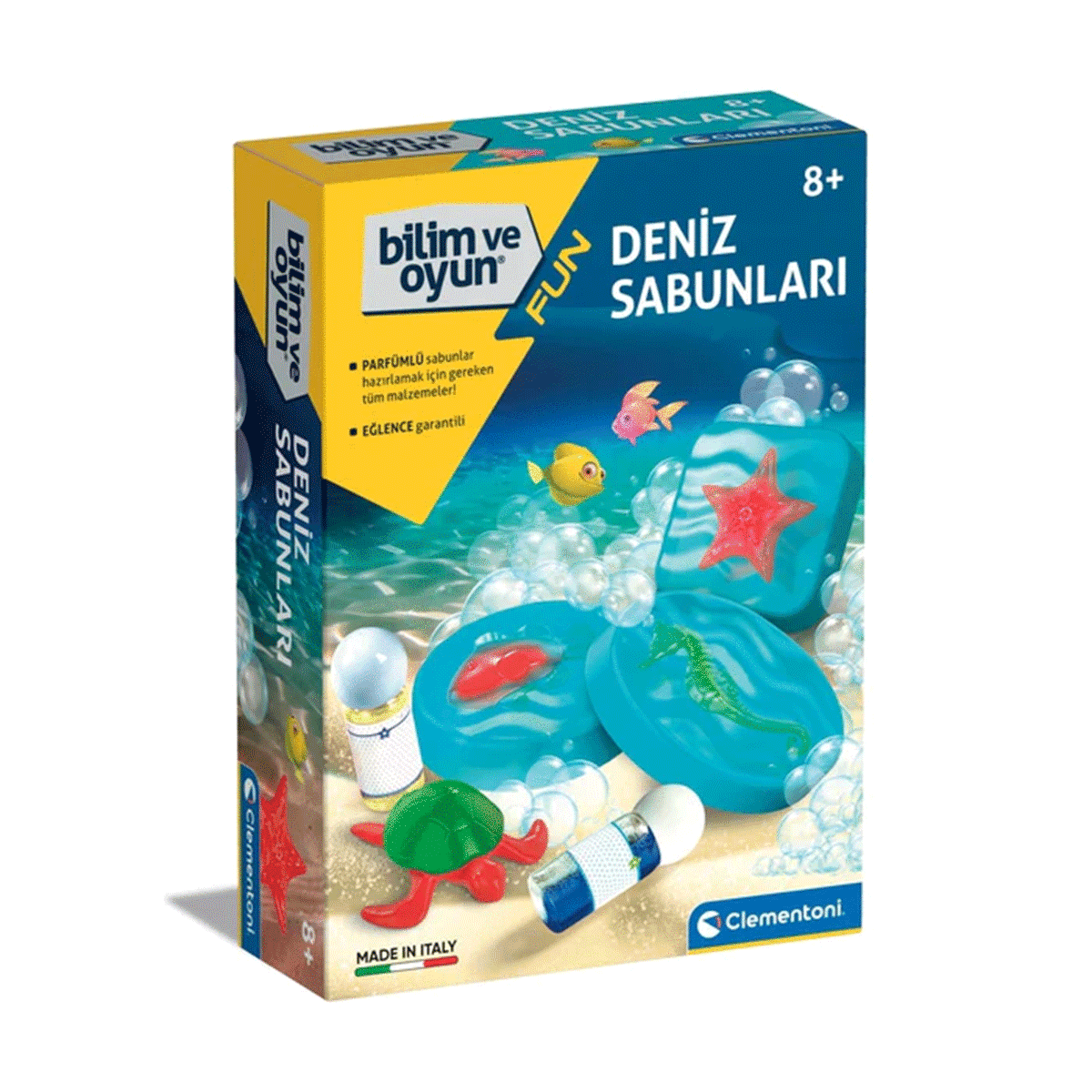 64189 Bilim ve Oyun - Deniz Sabunları-Clementoni