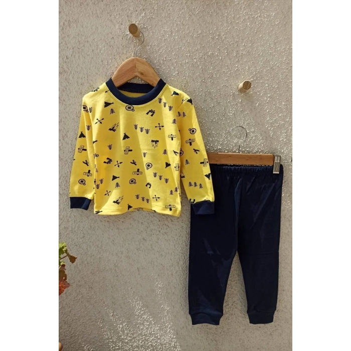 Camp Desenli Pijama Takımı