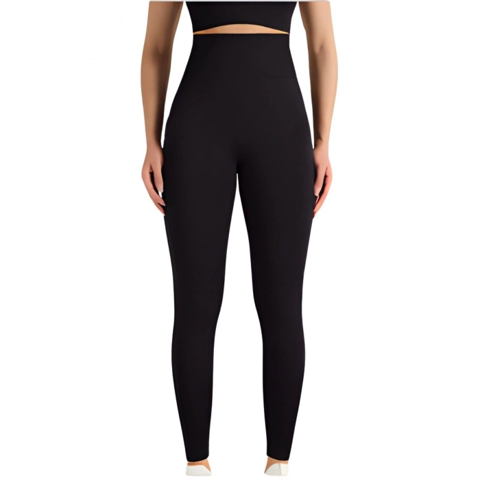 Dikişsiz Düz Tayt  Kadın Ak4251