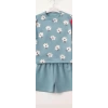 2/4 Yaş Papatya Baskılı Bebek Takımı