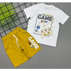 3/5 Yaş Game Over Baskılı Çocuk Takımı