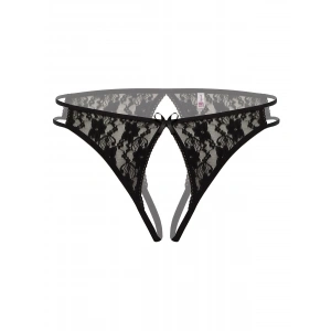 Ağı Açık Kadın Siyah Fantezi Külot