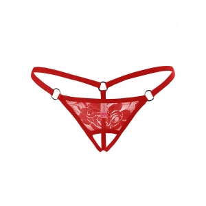 Fantezi İç Giyim Ağı Açık Dantelli Fantazi G String