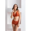 Bralet Sütyen Boxer Takım Kiremit (brf31813)