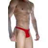 Erkek  Arkası Metalli Kırmızı Tanga Çamaşır