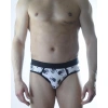 Erkek Fantezi El Desenli Jockstrap