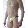 Erkek Gold Lame Brazillian Slip İç Çamaşırı