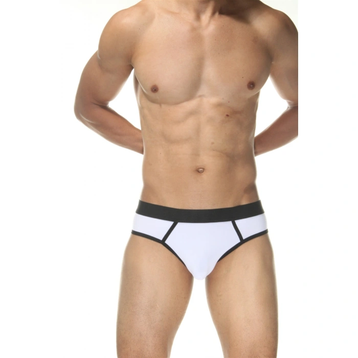Beyaz Jockstrap Erkek  İç Giyim