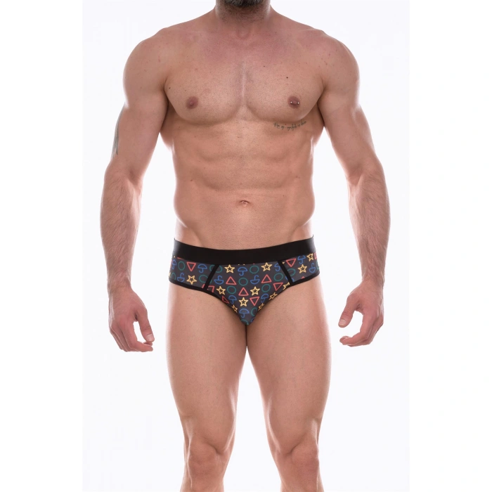 Erkek  Desenli Jockstrap Çamaşır