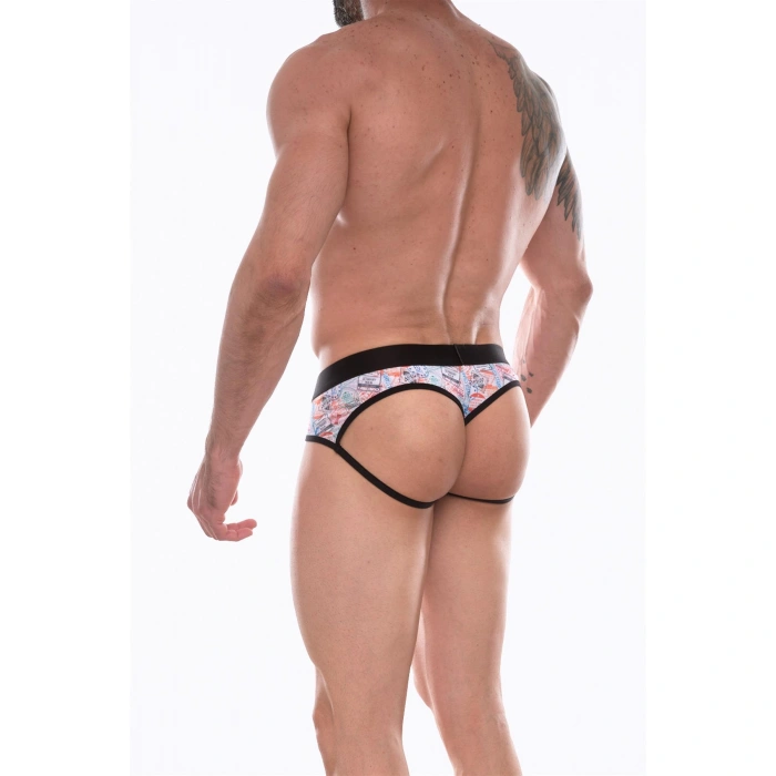 Erkek  Desenli Jockstrap Çamaşır
