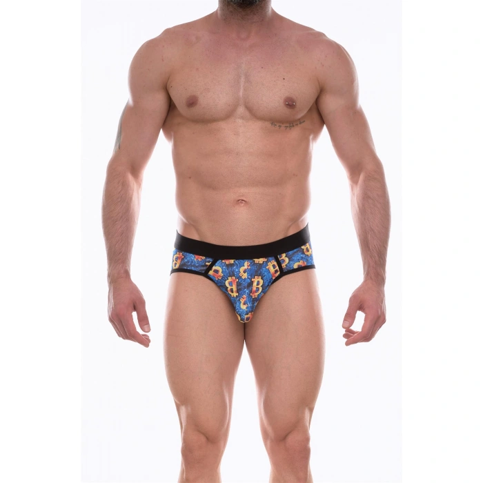 Erkek  Desenli Jockstrap Çamaşır