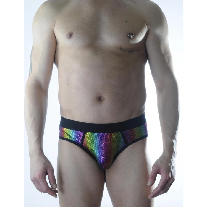 Erkek Fantezi Renkli Jockstrap