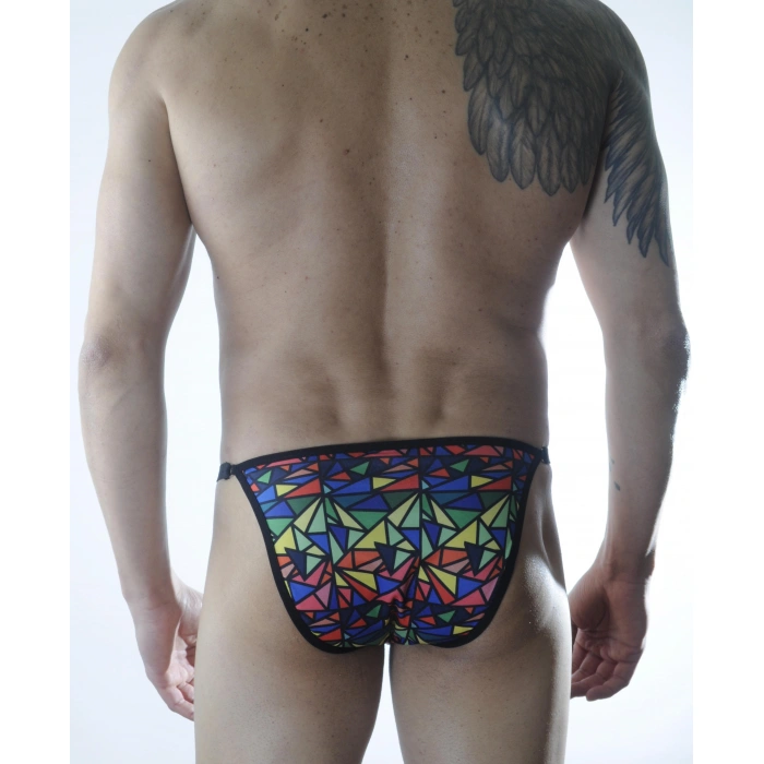 Erkek Metalli Renkli Slip Çamaşır