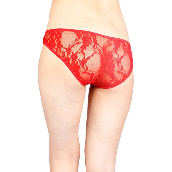 Kırmızı Şerit Detaylı Seksi Külot Brf1139