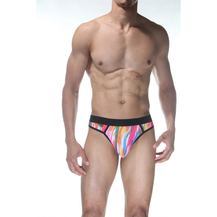 Renkli Erkek  Tanga Çamaşır