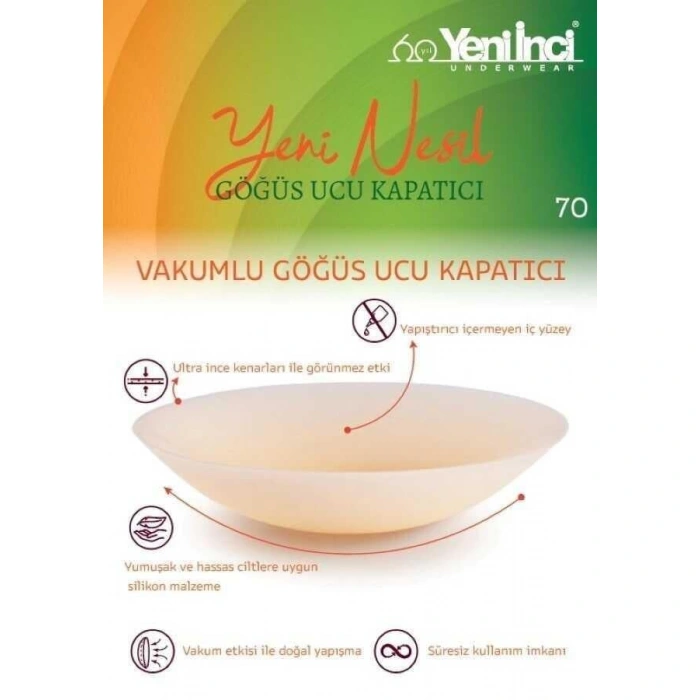 Vakumlu Göğüs Ucu Kapatıcı