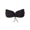 Siyah Yapışkan Kelebek Sütyen-519