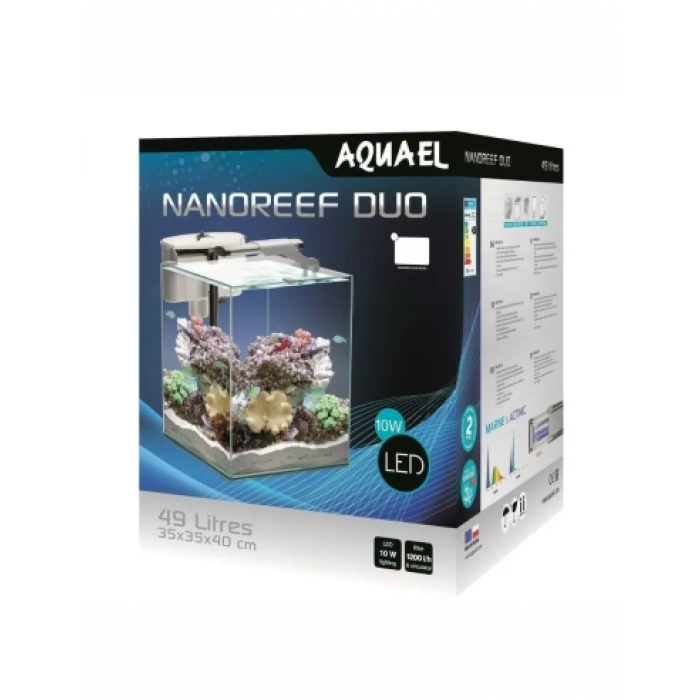 Aquael Set Nano Reef Duo 30 Akvaryum Beyaz