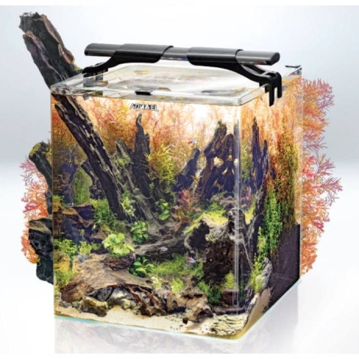 Aquael Optibent Set 70 WHİTE / 39x39x45Cm Full Set Akvaryum
