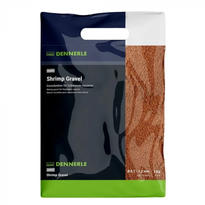 Dennerle Nano Shrimp Gravel - Borneo Brown 2kg(1.2MM)