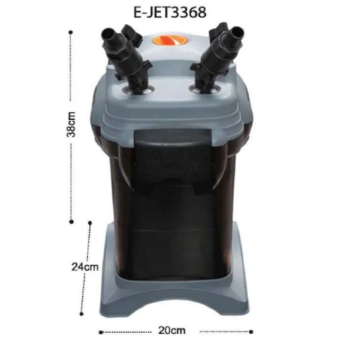 E-Jet 3368 Akvaryum Dış Filtre 1650 L/H