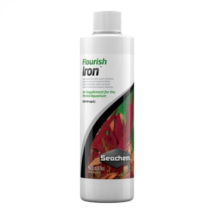Seachem Flourish Iron 250ml - Bitki Gübresi