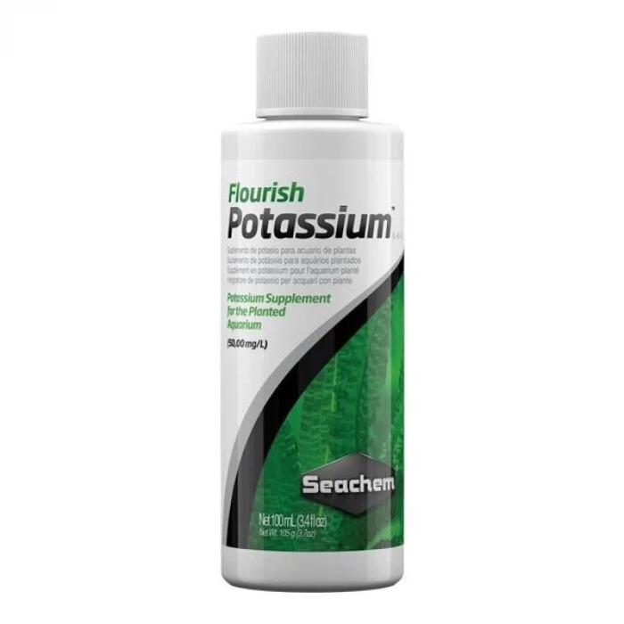 Seachem Flourish Potassium 100ml - Bitki Gübresi