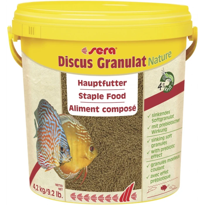 Sera Discus Granulat Nature Kovadan Bölme 100gr