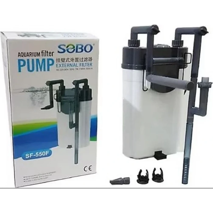 YENİ SERİ SOBO SF-550F ASKILI DIŞ FİLTRE