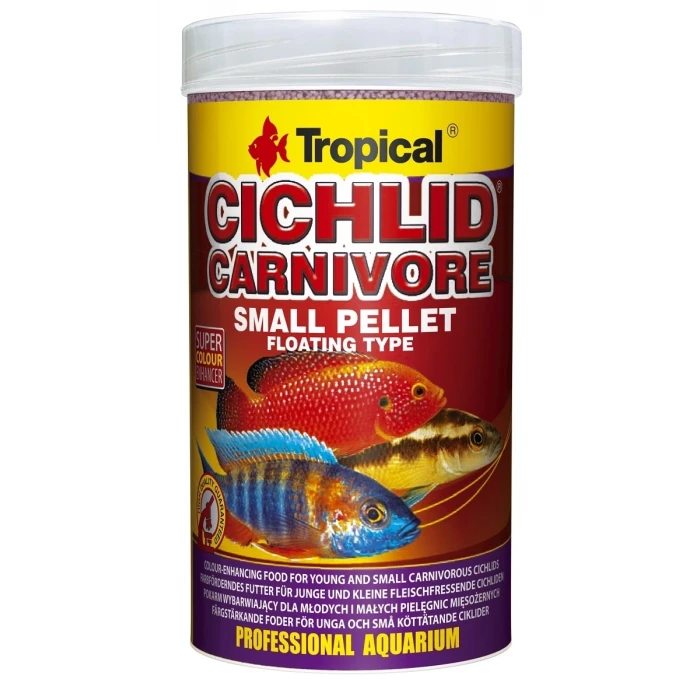 Tropical Cichlid Carnivore Small Pellet 360 gr Balık Yemi
