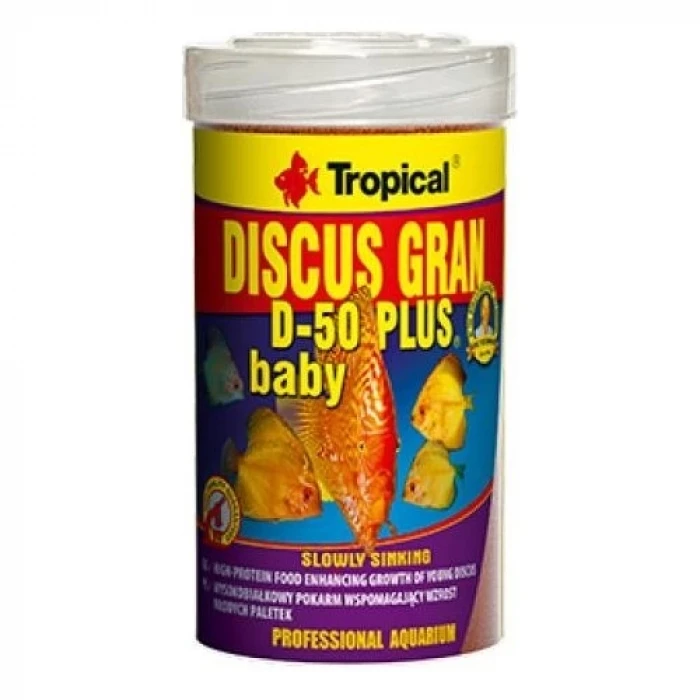 Tropical Discus Gran D-50 Plus Baby 100ml 52gr