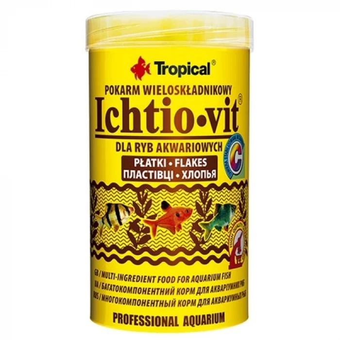 Tropical Ichtio-Vit Flakes Kovadan Bölme 100gr