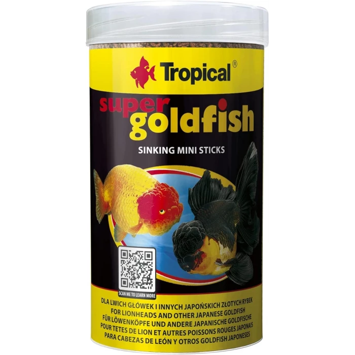 Tropical Super Goldfish Sinking Mini Sticks 150gr