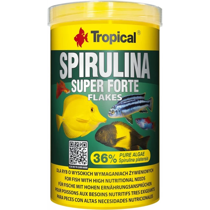 Tropical Spirulina Super Forte Flakes 1000ml 200gr
