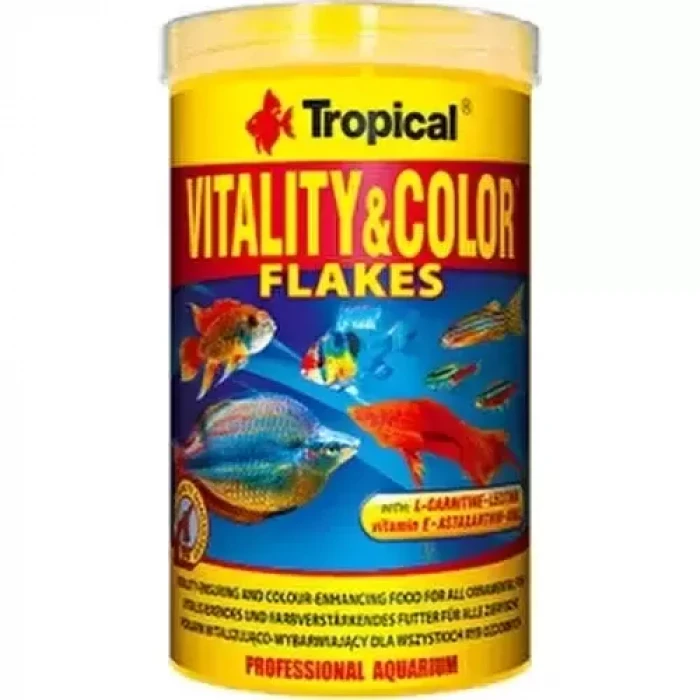 Tropical Vitality & Color Flakes Kovadan Bölme 100 gr.