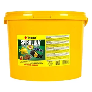 Tropical Spirulina Super Forte Flakes Kovadan Bölme 100gr