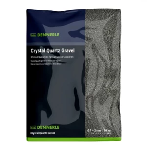 Dennerle Crystal Quartz Gravel Diamond Black 10kg(2MM)